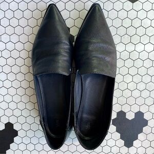FRYE KENZIE VENETIAN Flats Black Size 8